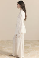 Jacquard Monotoc Double Pocket Trouser Set