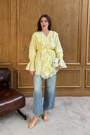 Jeremy Ruffled Embellished Shirt