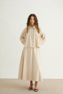 Jessica Pleated Skirt Set