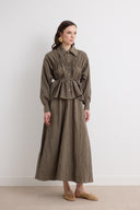 Jessica Pleated Skirt Set