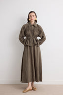 Jessica Pleated Skirt Set
