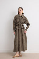 Jessica Pleated Skirt Set