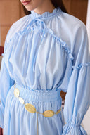 Joshua Ruched Voile Set