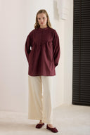 Juliette Pleated Loop Detail Shirt