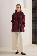 Juliette Pleated Loop Detail Shirt