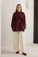Juliette Pleated Loop Detail Shirt