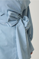 Kaitlyn Bow-Tie Dacron Shirt