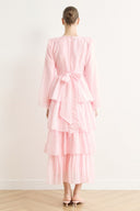 Tiered Polka Dot Dress