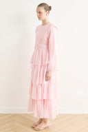 Tiered Polka Dot Dress