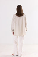 Katia Ribbed Gold Dacron Shirt