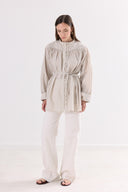 Katia Ribbed Gold Dacron Shirt