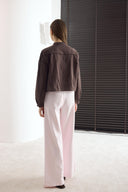Kemerli Keten Basic Pantolon