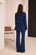 Kemerli Blazer Pantolon Takım
