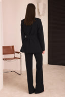 Belted Blazer Trouser Set