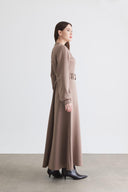 Belted Scuba Dress
