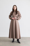 Belted Scuba Dress