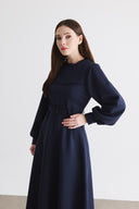 Belted Scuba Dress