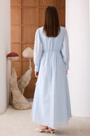 Kenneth Ruffled Voile Dress