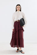 Kimberly Contrast Color Voile Set