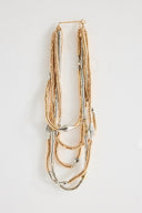 Cleopatra Metal Piece Necklace