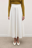 Flared Scuba Skirt