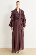 Kol Fırfırlı Abaya