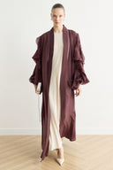 Kol Fırfırlı Abaya