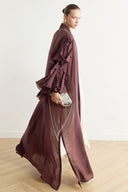 Kol Fırfırlı Abaya