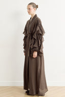 Kol Fırfırlı Abaya