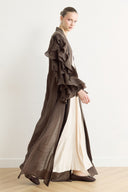 Kol Fırfırlı Abaya