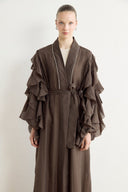 Kol Fırfırlı Abaya
