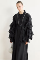 Kol Fırfırlı Abaya
