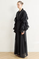 Kol Fırfırlı Abaya