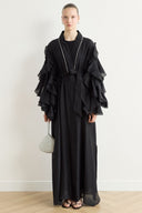 Kol Fırfırlı Abaya