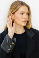 Kot Garni Detaylı Blazer Ceket