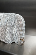 Kristal Taşlı Clutch Çanta