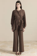 Double-Breasted Stone-Embellished Suit