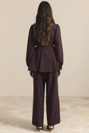 Double-Breasted Embellished Suit