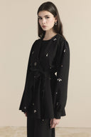 Double-Breasted Embellished Suit