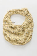 Small Beaded Wicker Bag