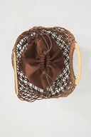Wicker Handbag with Handles