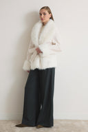 Furred Wool Coat