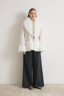 Furred Wool Coat