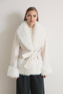 Furred Wool Coat