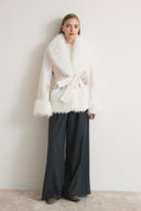 Furred Wool Coat
