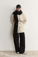 Liora Curly Wool Coat