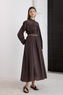 Libya Pleated Voile Skirt Set