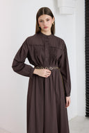 Libya Pleated Voile Skirt Set