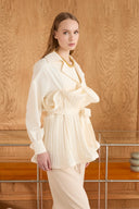 Lofts Pleated Textured Premium Jacket