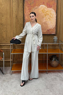 Lorvil Striped Linen Suit